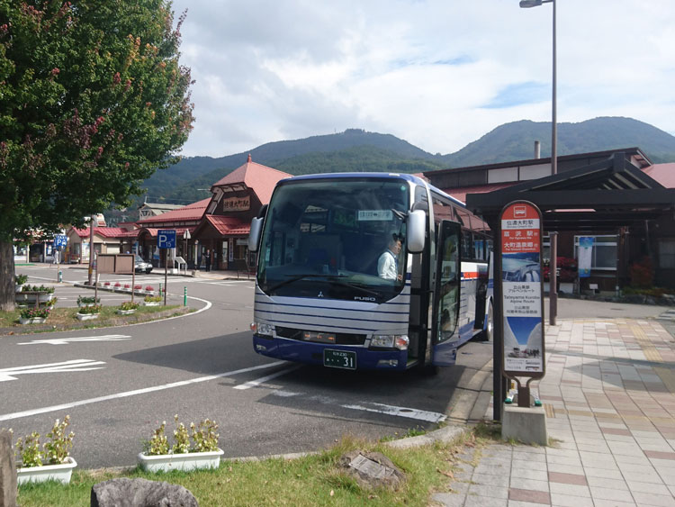 信濃大町駅前近辺